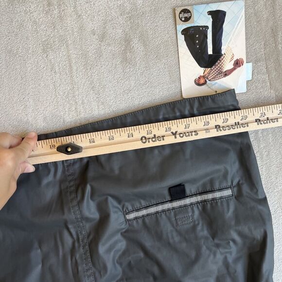 VTG Levi's Pants Mens Khaki Medium Waist SilverTab Wide Leg Baggy 90s Y2K - Picture 8 of 9